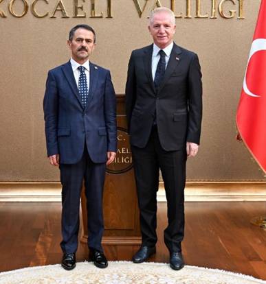 Vali Aktaş, İstabul Valisi'ni ağırladı