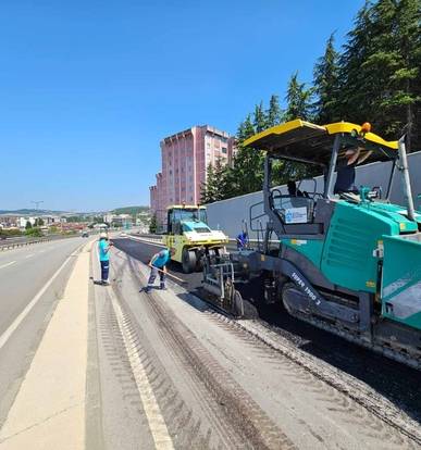 Kocaeli’de güvenli sürüş için pürüzsüz yollar