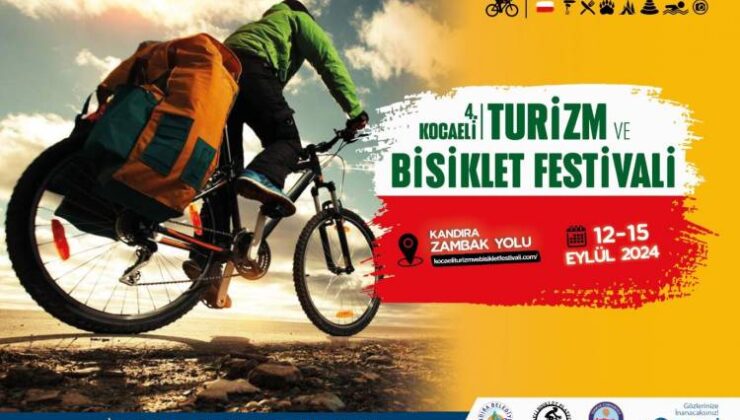 4. Kocaeli Turizm ve Bisiklet Festivali başlıyor