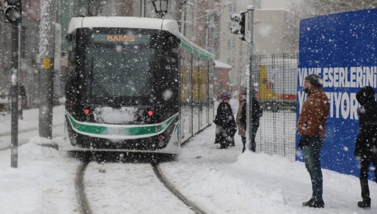 Tramvay’da kış tarifesine geçildi