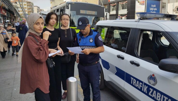 KPSS’ye geç kalanların imdadına zabıta yetişti