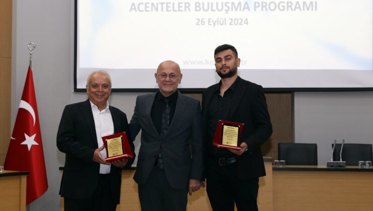 KOTO’dan 25. Yılını dolduran acentelere plaket