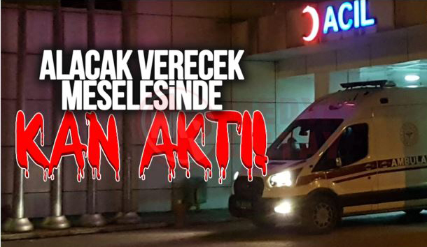 Borcunu vermeyince ayağından vurdu