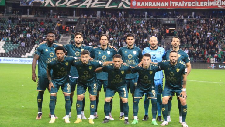 Liderik şansını kaçırdık Kocaelispor 0 Şanlıurfaspor 0