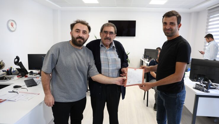 DERBENT’TE TAPULAR DAĞITILIYOR