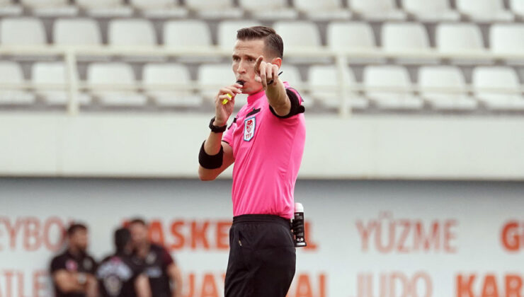Maçı yönetecek hakem açıklandı