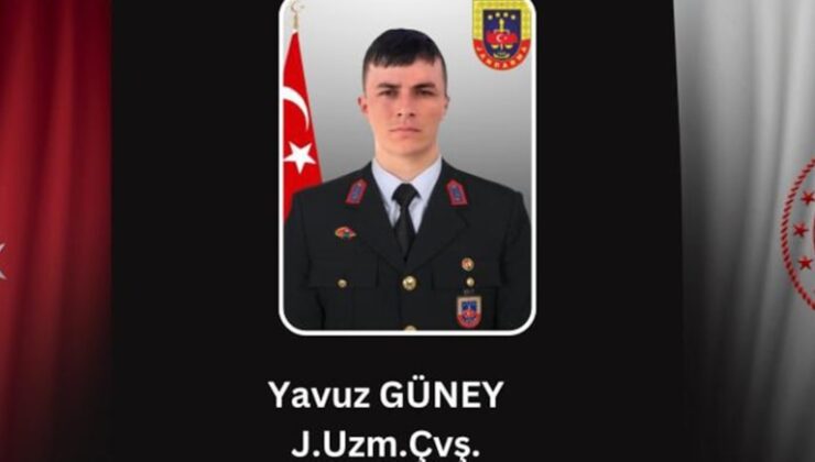 Bir uzman çavuş şehit oldu