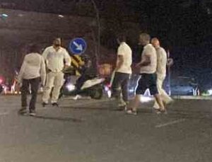 Şüpheli paket bomba uzmanı tarafından fünye ile patlatıldı