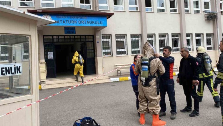 Okulda deney için kullanılan CIVA TÜPÜ KIRILDI