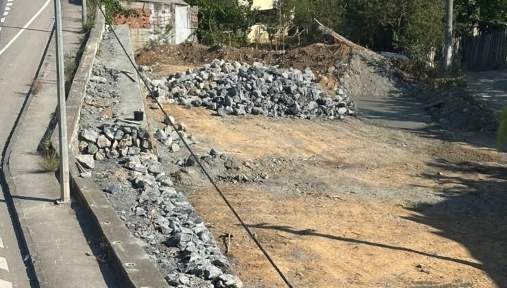 Eskihisar feribot yolu genişletiliyor
