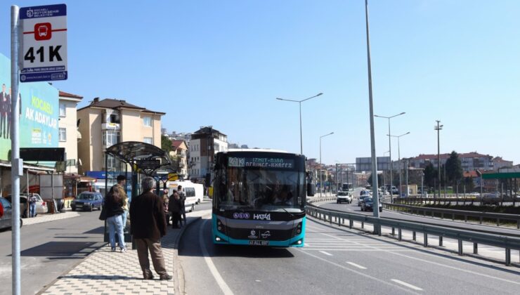 Hat 41K’ya Hereke güzergâhı eklendi