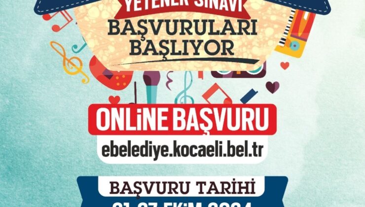 Yetenek Sınavları başvuru 21 Ekim de başlıyor