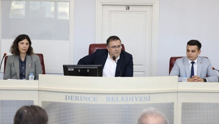 Derince Meclisi’nde iki madde görüşüldü