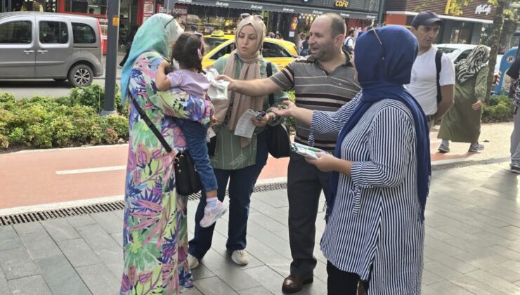 Gelecek Partisi kız çocuklarını sevindirdi