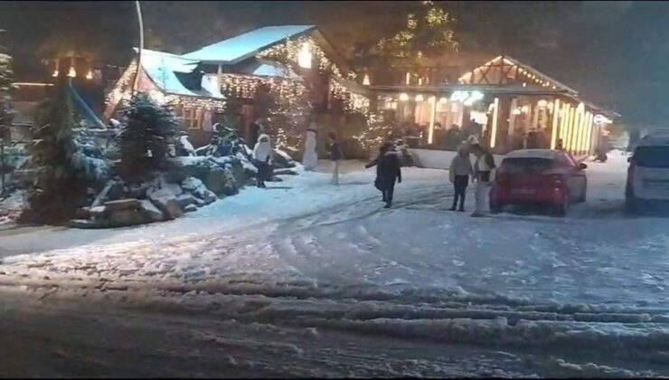 Soğuk havanın nedeni belli oldu. Kartepe’de kar yağışı başladı