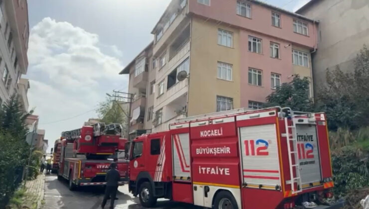 Binada yangın çıktı,  8 kişi itfaiye tarafından kurtarıldı
