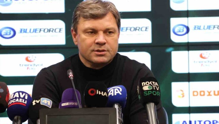 Ertuğrul Sağlam Bandırmaspor maçını değerlendirdi