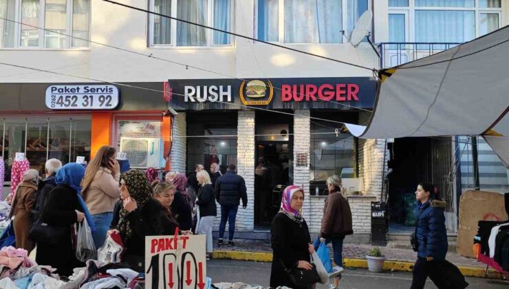 Restoranda korku dolu anlar