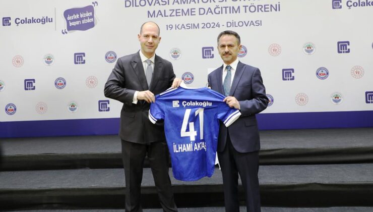 Amatör Spor Kulüplerine Çolakoğlu Metalurji ’den Destek
