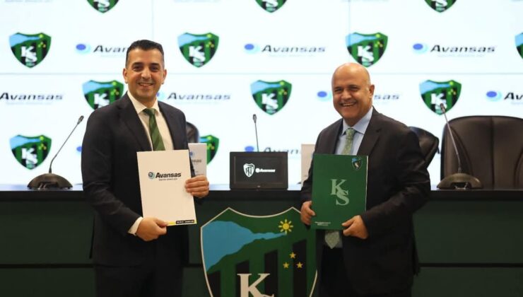 Kocaelispor Avansas ile sponsorluk anlaşması yaptı