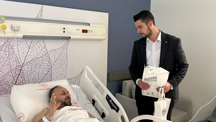 Başkan Akbal Hastalara Moral Oldu