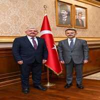 MHP İl Başkanı Tuncay Batı’dan vali Aktaş’a ziyaret