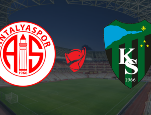 Türkiye Kupası’nda Antalyaspor ile karşılaşıyoruz