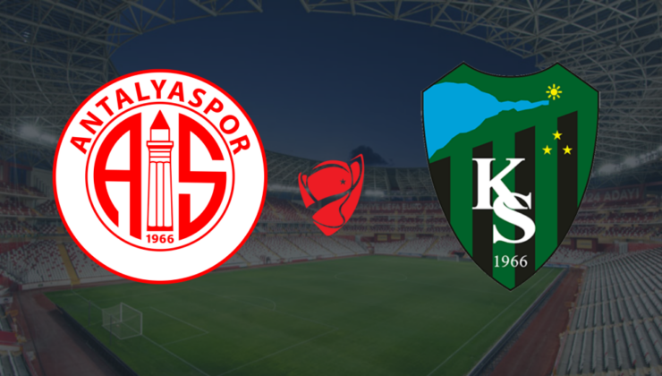 Türkiye Kupası’nda Antalyaspor ile karşılaşıyoruz