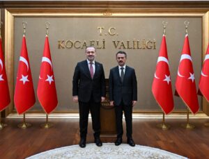 Şahin Talus’tan Vali Aktaş’a ziyaret