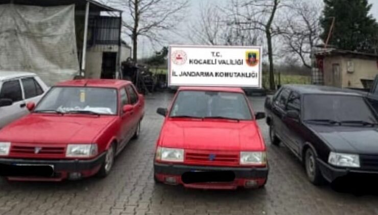 Araç çetesine Kocaeli’de operasyon
