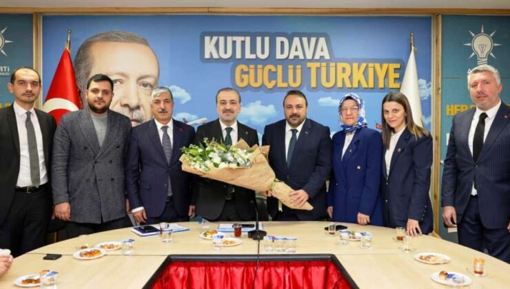 Ömeroğlu ve Yıldırım’dan Talus’a Hayırlı Olsun Ziyareti
