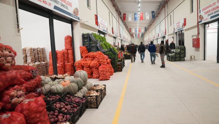 Batı Sebze Meyve Hali hizmet vermeye başladı