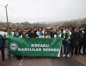 Körfezliler, Sarıkamış Şehitleri için yürüdü, dualar etti