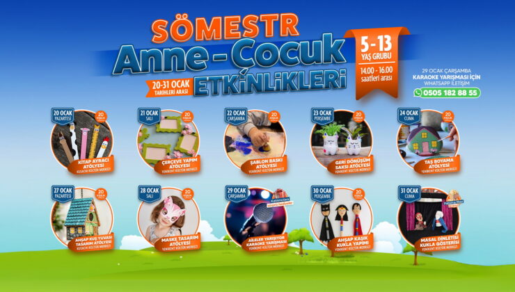 Derince’de Sömestr Dolu Dolu Geçecek
