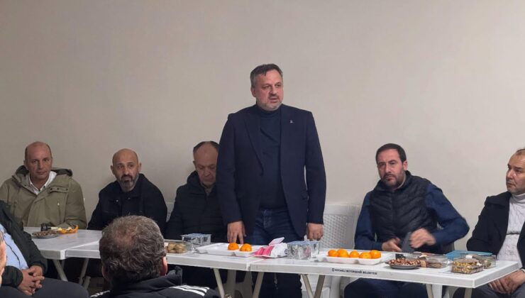 AK Parti’ye İzmit’in köylerinde sıcak karşılama