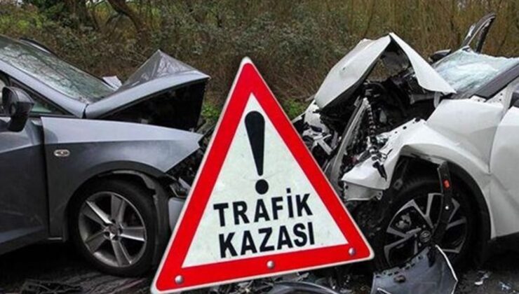 2 araç çarpıştı 1 çocuk hayatını kaybetti
