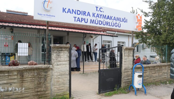 Kandıra Tapu Müdürlüğünden Şikayet Var