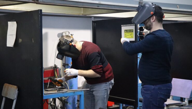 Büyükşehir personeline elektrik ark kaynağı eğitimi