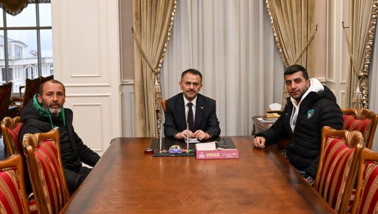 Hodri Meydan’dan valiye ziyaret
