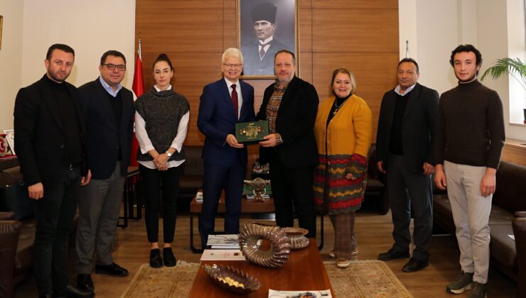 Litvanya Büyükelçisi Degutis’ten KOTO’ya ziyaret
