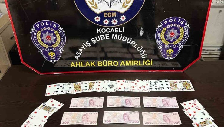 Kumar oynayan 4 kişiye 36 bin 988 lira para cezası 