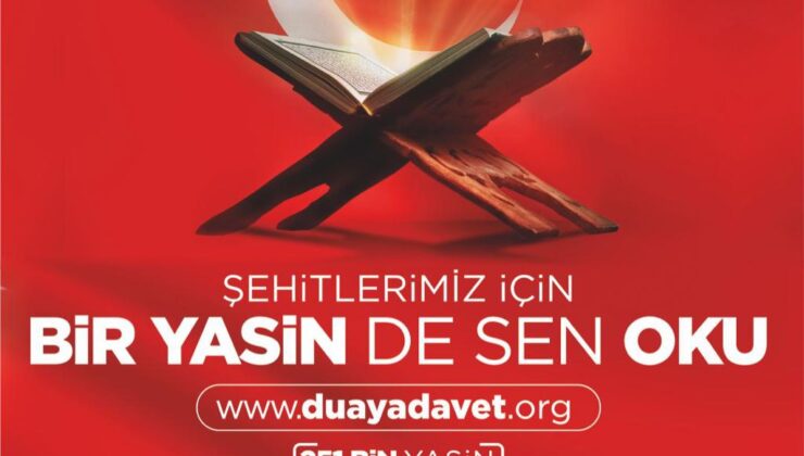 Büyükşehir’den şehitlerimiz için anlamlı çağrı
