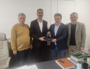 Polis Emeklileri Derneğinden ilk ziyaret Büyükşehir’e