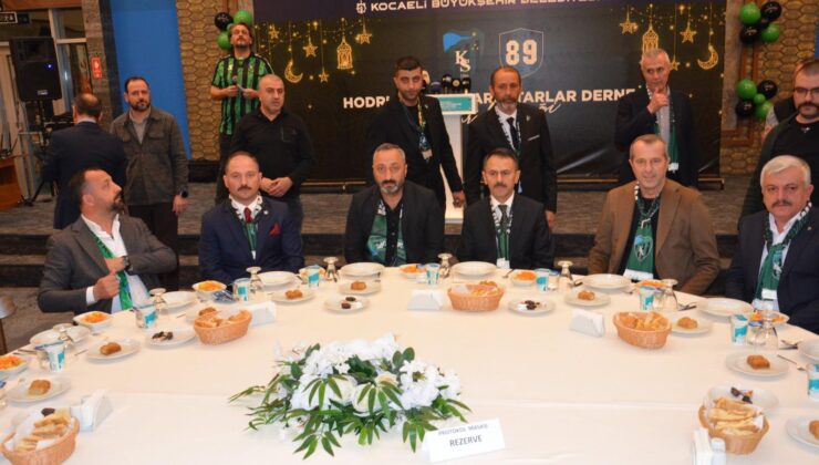Vali İlhami Aktaş, Hodri Meydan Taraftarlar Derneği’nin iftarına katıldı
