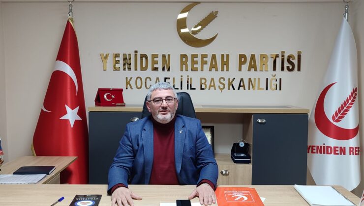 Yeniden Refah Partisi İl Başkanı Aydın’dan bayram mesajı
