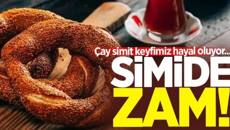 Yanlış okumadınız Bir simit 20 lira oldu