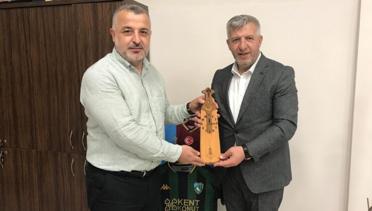 Kocaeli Trabzonlular Derneği’nden, Kent Konut’a anlamlı ziyaret!