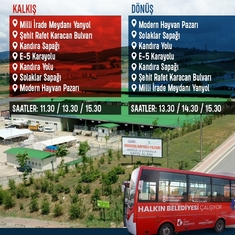 İzmit’te Kurban Pazarı’na ücretsiz ulaşım 