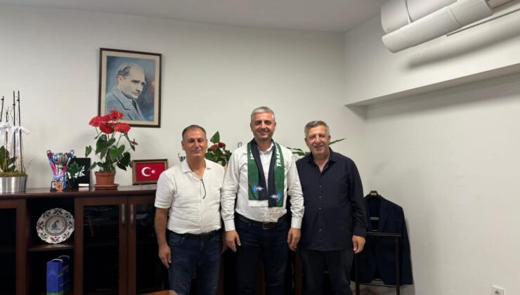 Kocaeli Trabzonlular’dan Eray Kobya’ya ziyaret