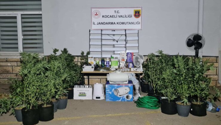 İzmit ve Kandıra’da uyuşturucu operasyonu
